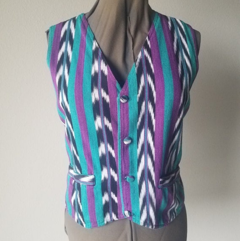 1980's Tropical Brand Vest